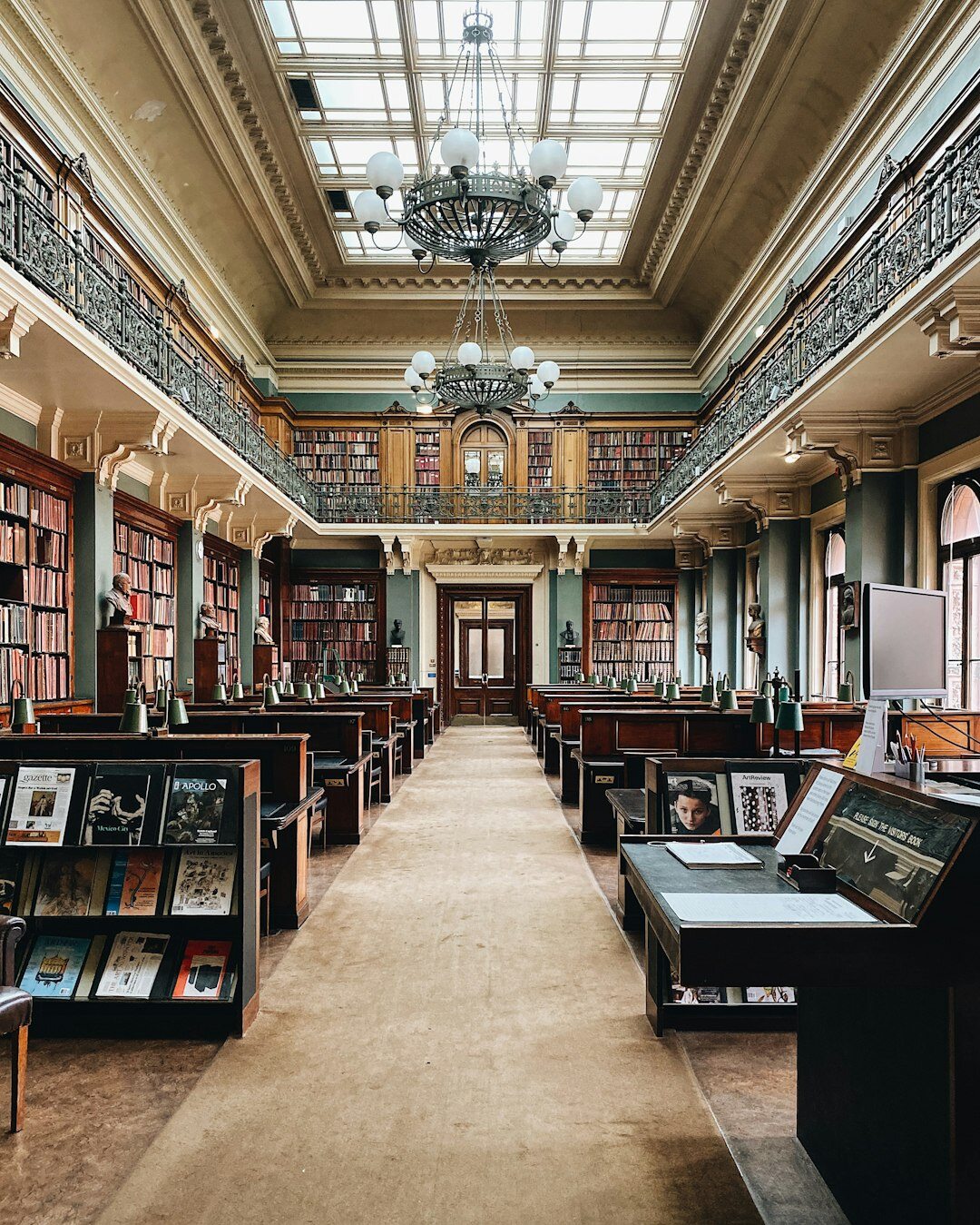 old library with books